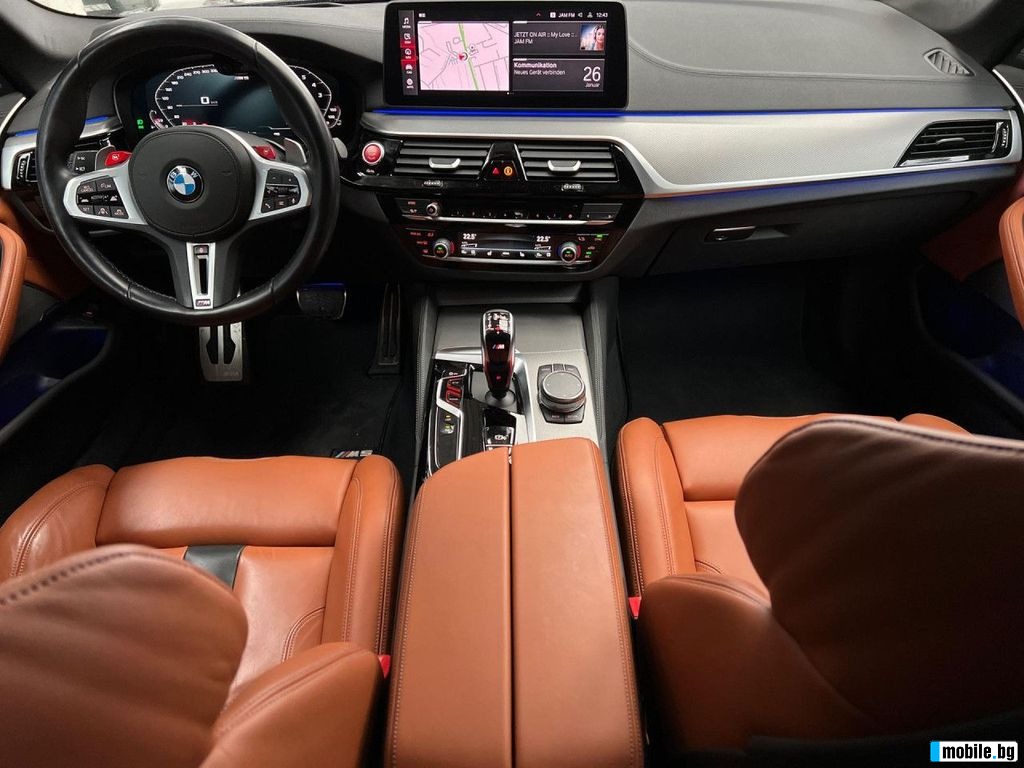 BMW M5 COMPETITION/ xDrive/ LASER/ H&K/ HEAD UP/  | Mobile.bg   9