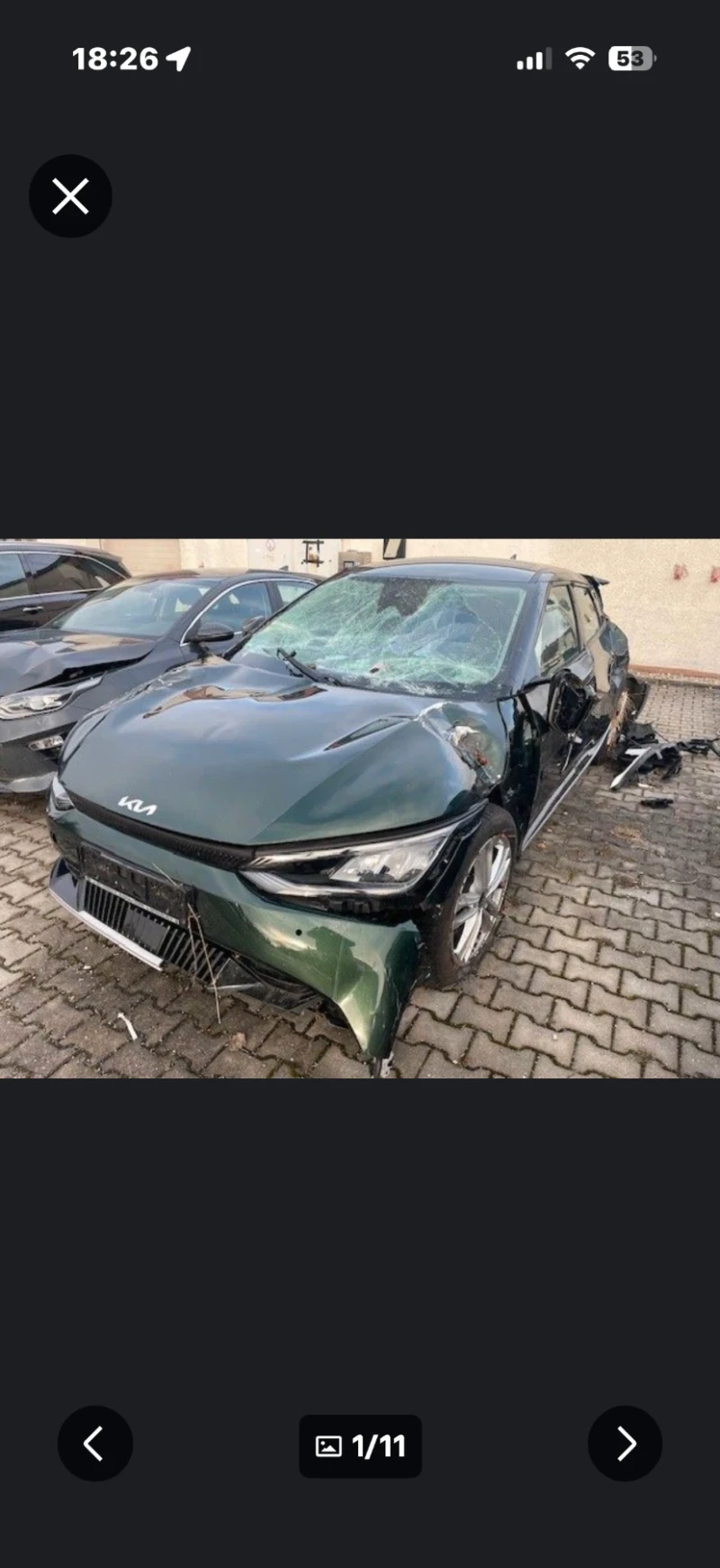 Kia EV6 Катасрофирала продава се за части - 5500 € / 10757.07 лв. - 52451875 1 | Car24.bg Kia EV6 Катасрофирала продава се за части - 5500 € / 10757.07 лв. - 52451875 1