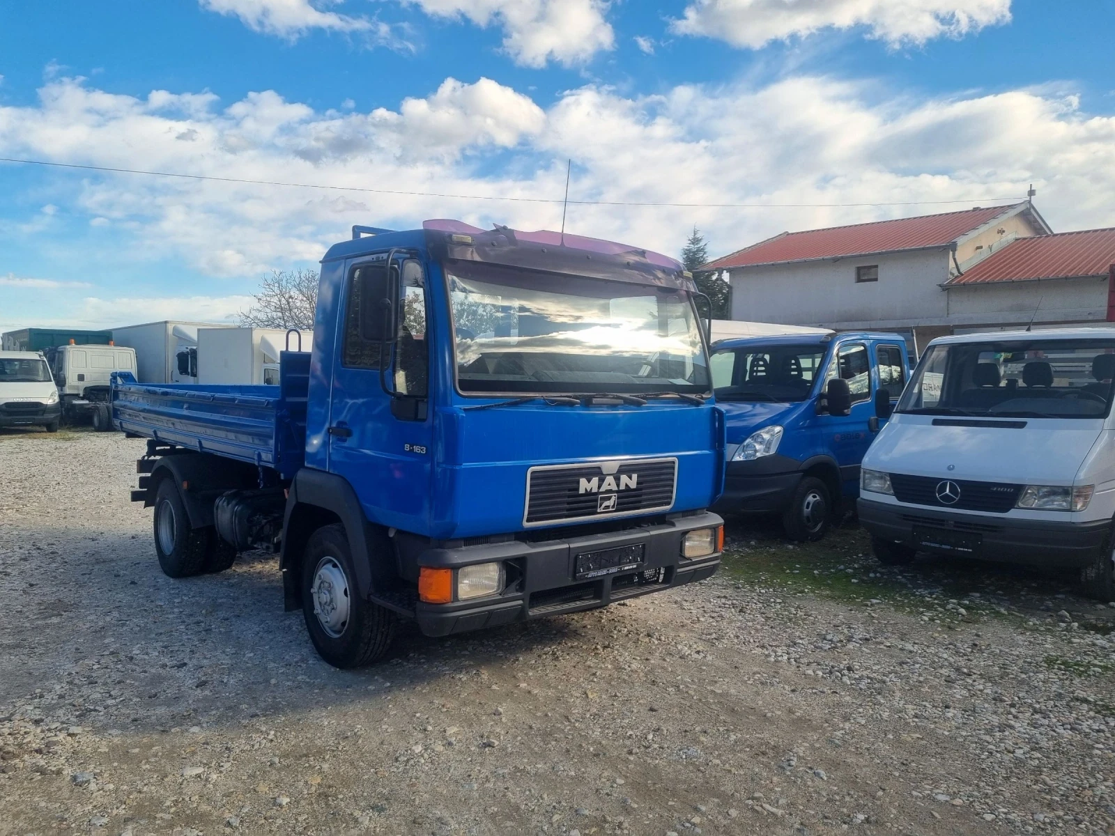 Man 8.163 самосвал - изображение 4 | Auto.bg Man 8.163 самосвал - изображение 4