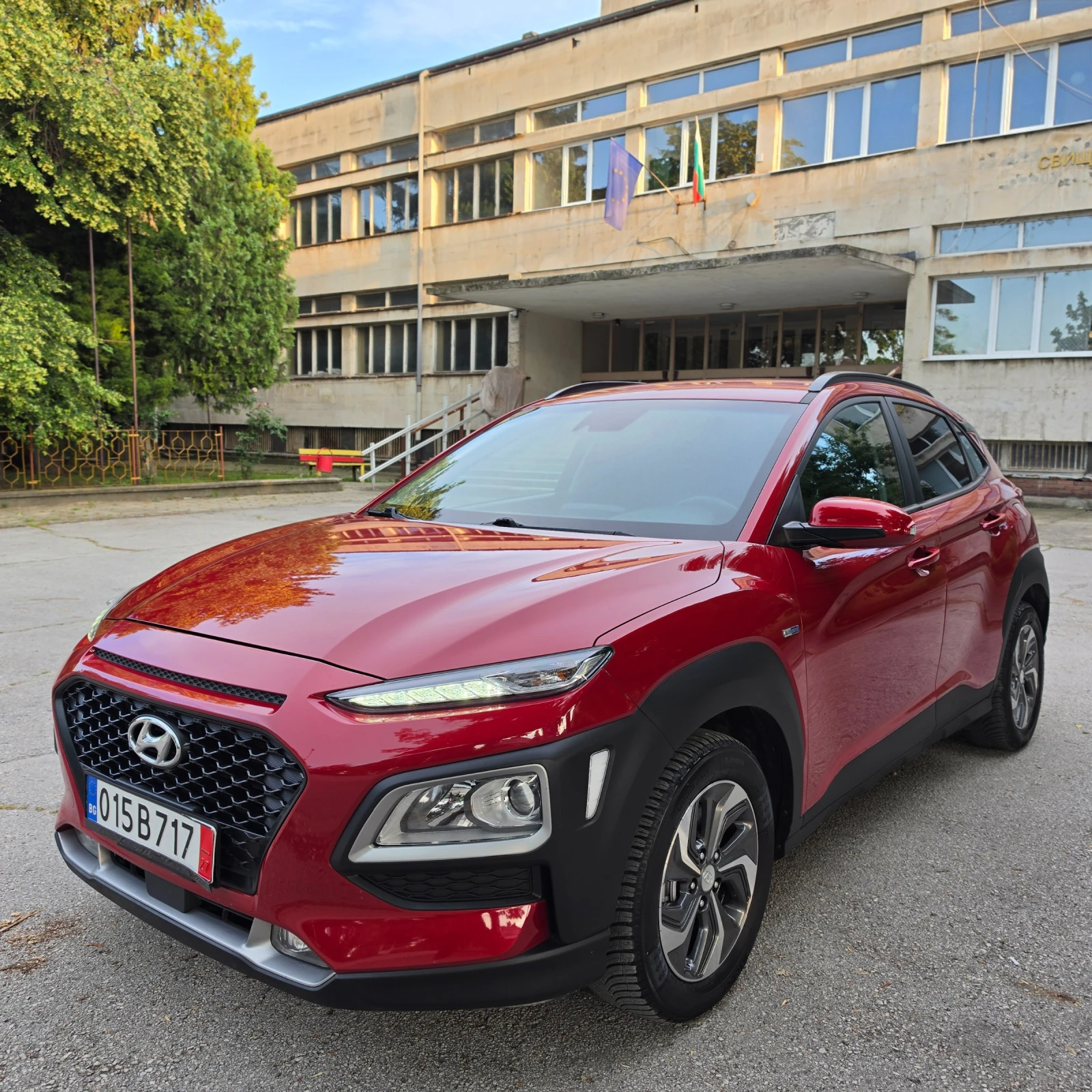Hyundai Kona 1.6i HYBRID AVTOMAT | Auto.bg — изображение 1 Hyundai Kona 1.6i HYBRID AVTOMAT | Auto.bg — изображение 1