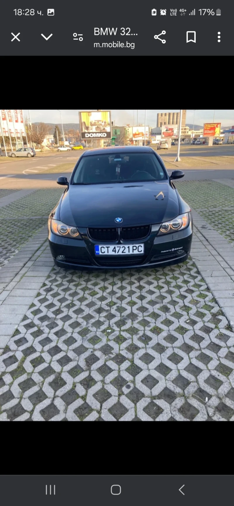 BMW 320 - 9500 лв. / 4857.27 € - 64638031 1 | Car24.bg BMW 320 - 9500 лв. / 4857.27 € - 64638031 1