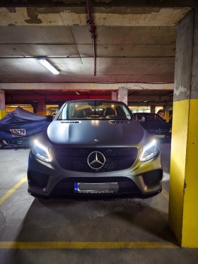 Обява за продажба на Mercedes-Benz GLE 350 4matic | AMG package | Shadow package | MATTE ~94 500 лв. - изображение 1