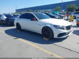 Mercedes-Benz C 63 AMG S* ПОДГРЕВ* ОБДУХВАНЕ* ПАНО* BURMESTER* BUCKET SEA