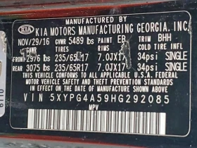 Kia Sorento 3.3L 6 Front-wheel Drive - 7700 € / 15059.89 лв. - 33922914 6 | Car24.bg Kia Sorento 3.3L 6 Front-wheel Drive - 7700 € / 15059.89 лв. - 33922914 6