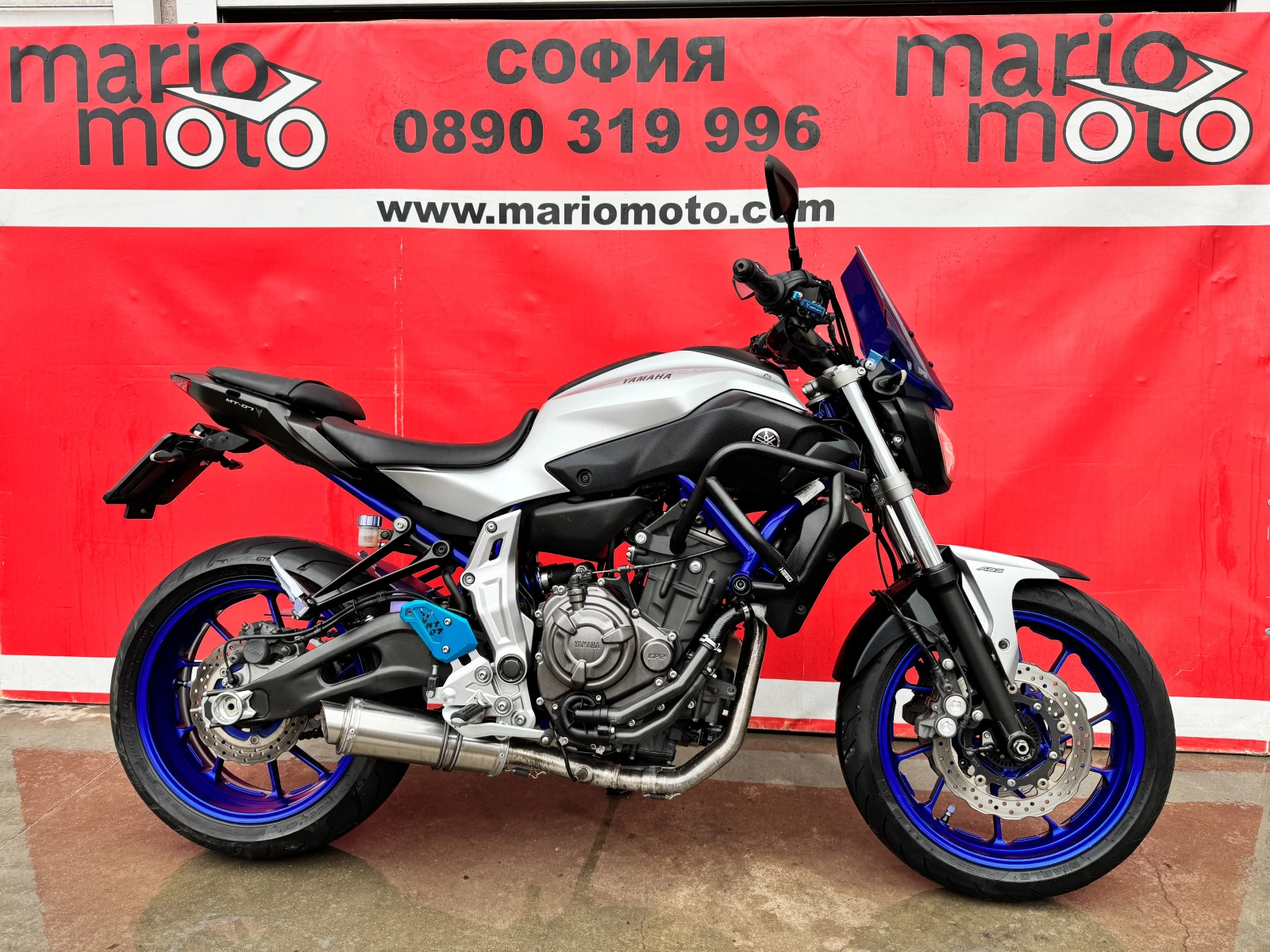 Yamaha Mt-07 BLUE SERIES | Auto.bg — изображение 1 Yamaha Mt-07 BLUE SERIES | Auto.bg — изображение 1