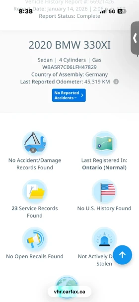 BMW 330 ИЗРЯДНО ПОДДЪРЖАНА * * ЧИСТА ИСТОРИЯ * * CARFAX - 19999 € / 39114.64 лв. - 22959002 12 | Car24.bg BMW 330 ИЗРЯДНО ПОДДЪРЖАНА * * ЧИСТА ИСТОРИЯ * * CARFAX - 19999 € / 39114.64 лв. - 22959002 12