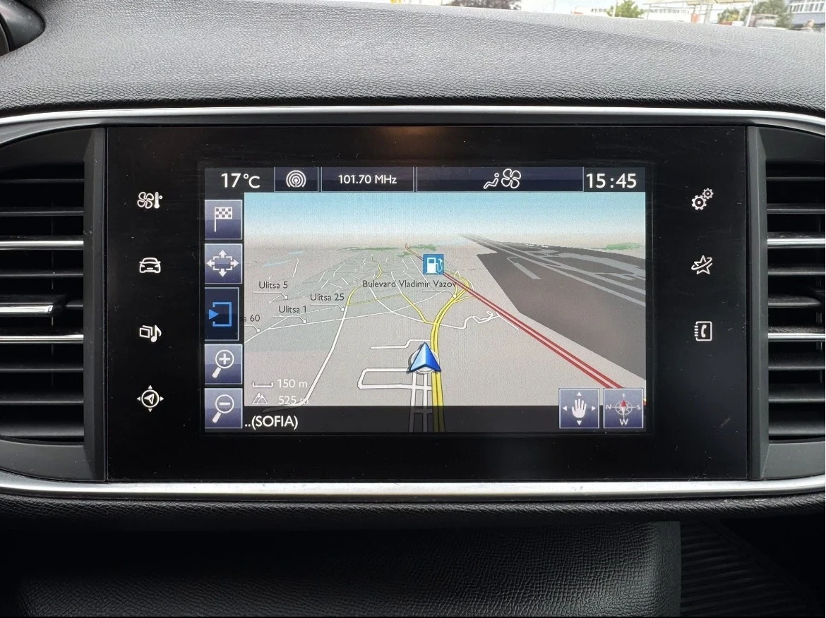 Peugeot 308 1.6 BlueHDi 1560 cm? 125 к.с. - изображение 10 | Auto.bg Peugeot 308 1.6 BlueHDi 1560 cm? 125 к.с. - изображение 10