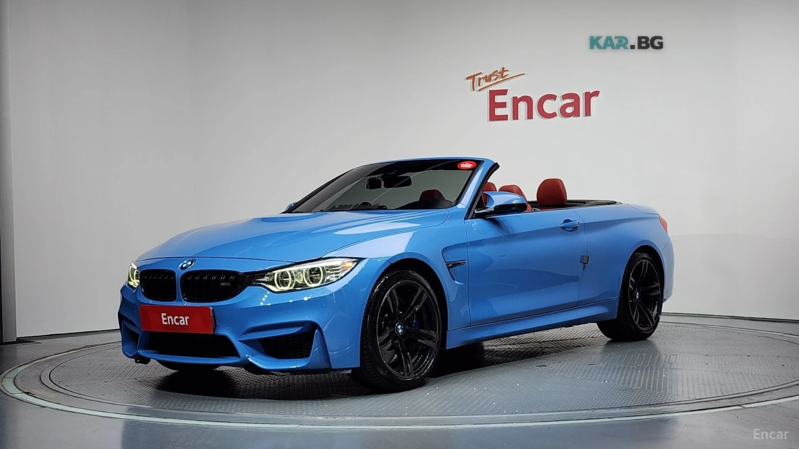 BMW M4 CABRIO* ЧЕРВЕНА КОЖА* HEAD UP* NAVI* КАМЕРА | Auto.bg — изображение 1 BMW M4 CABRIO* ЧЕРВЕНА КОЖА* HEAD UP* NAVI* КАМЕРА | Auto.bg — изображение 1