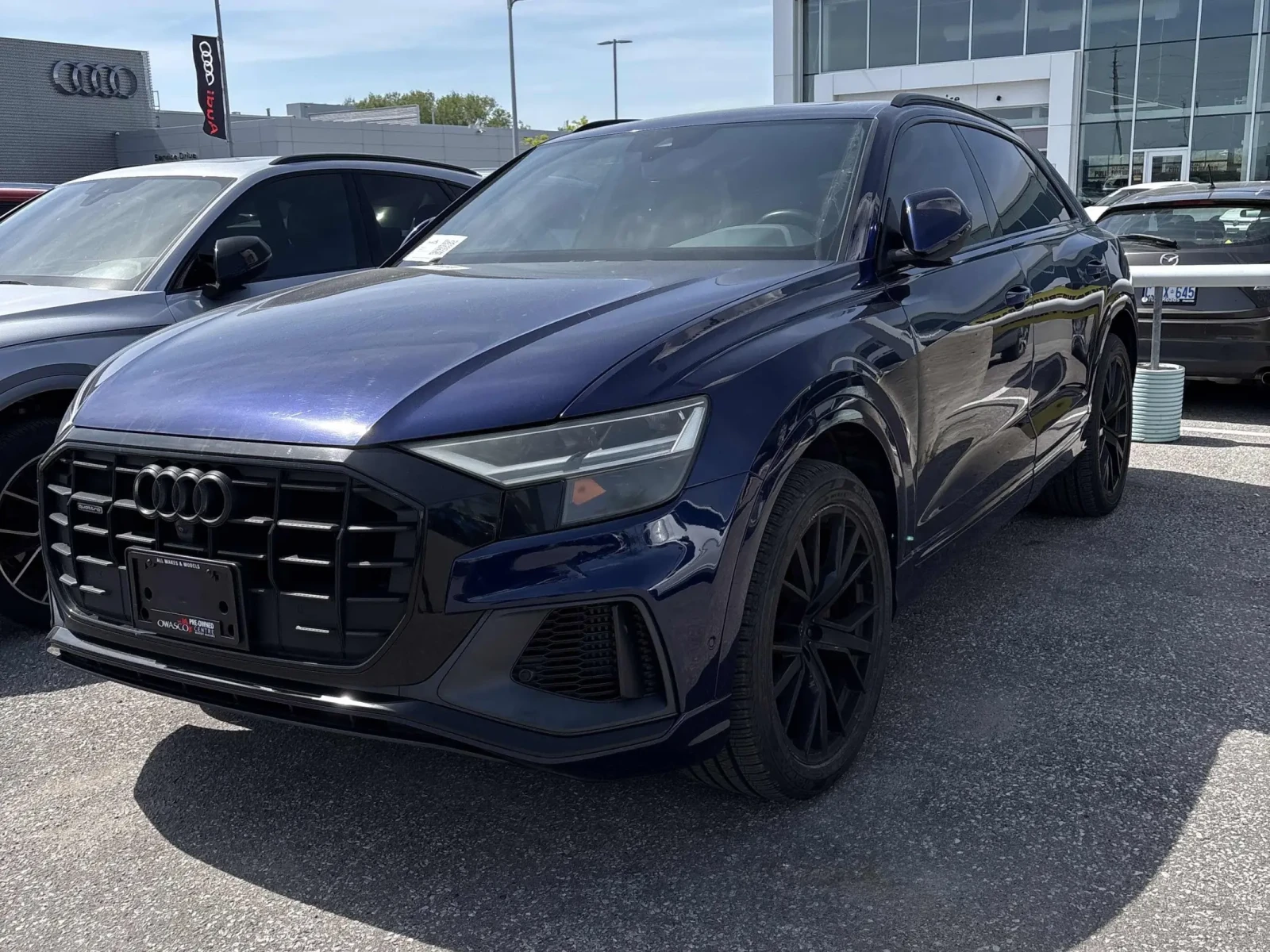 Audi Q8 PROGRESSIV* S LINE* BLACK OPTIC* | Auto.bg — изображение 1 Audi Q8 PROGRESSIV* S LINE* BLACK OPTIC* | Auto.bg — изображение 1
