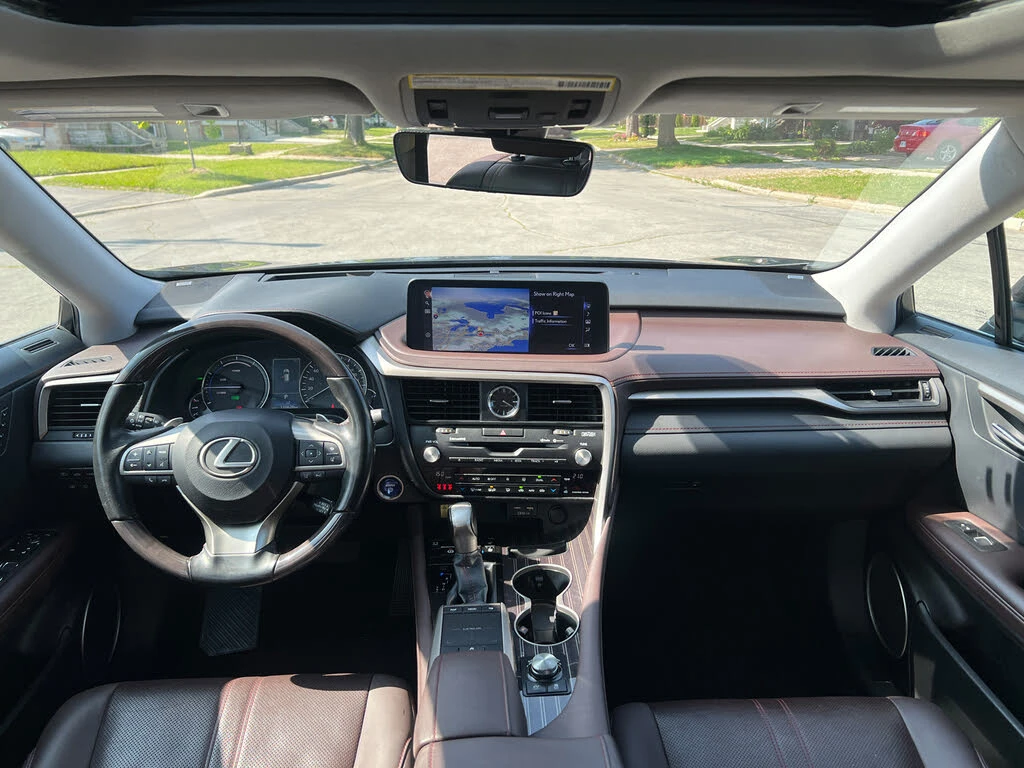 Lexus RX 450h HEAD-UP* 360 CAM* ПАНОРАМА* ОБДУХВАНЕ* KEYLESS - изображение 10 | Auto.bg Lexus RX 450h HEAD-UP* 360 CAM* ПАНОРАМА* ОБДУХВАНЕ* KEYLESS - изображение 10