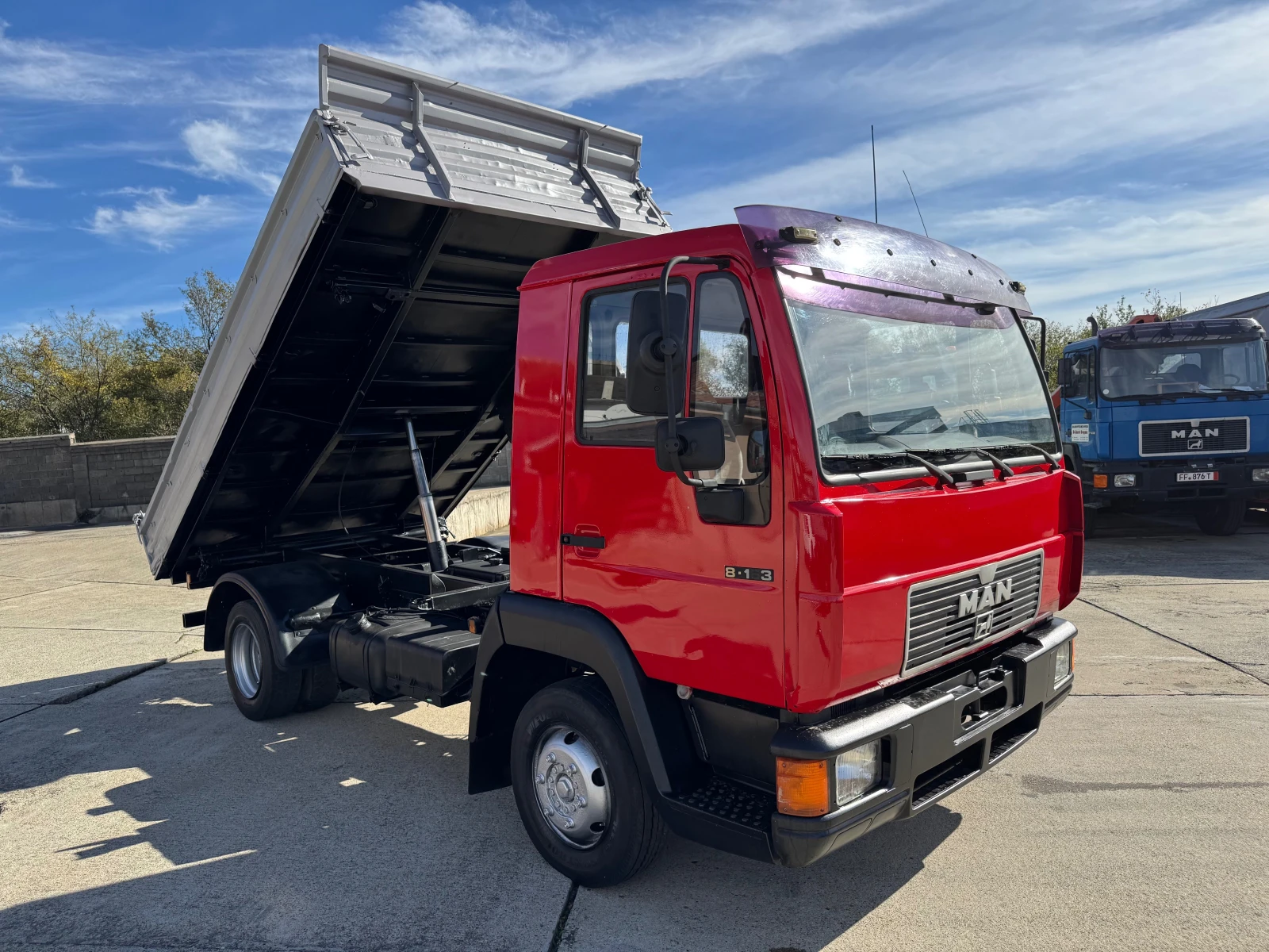 Man 8.163 тристранен самосвал 3.90м  - изображение 6 | Auto.bg Man 8.163 тристранен самосвал 3.90м  - изображение 6