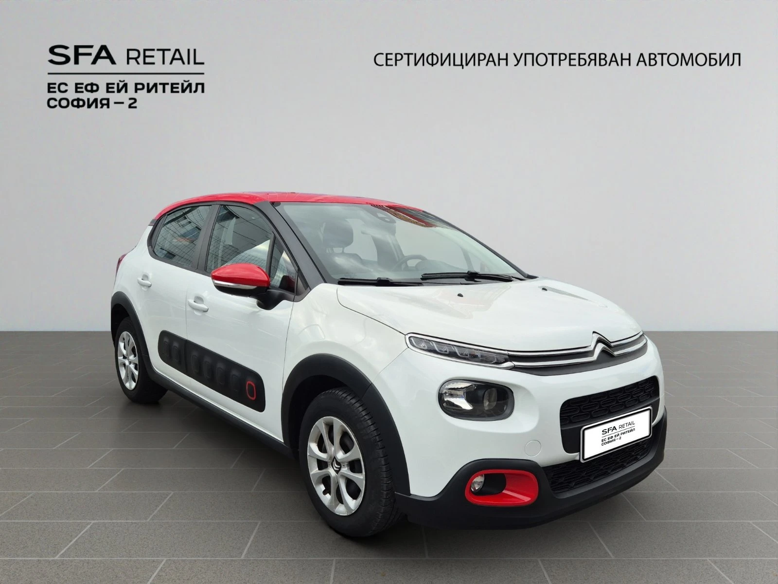 Citroen C3 FEEL PureTech 83 S&S BVM5 E6 N1 - изображение 3 | Auto.bg Citroen C3 FEEL PureTech 83 S&S BVM5 E6 N1 - изображение 3