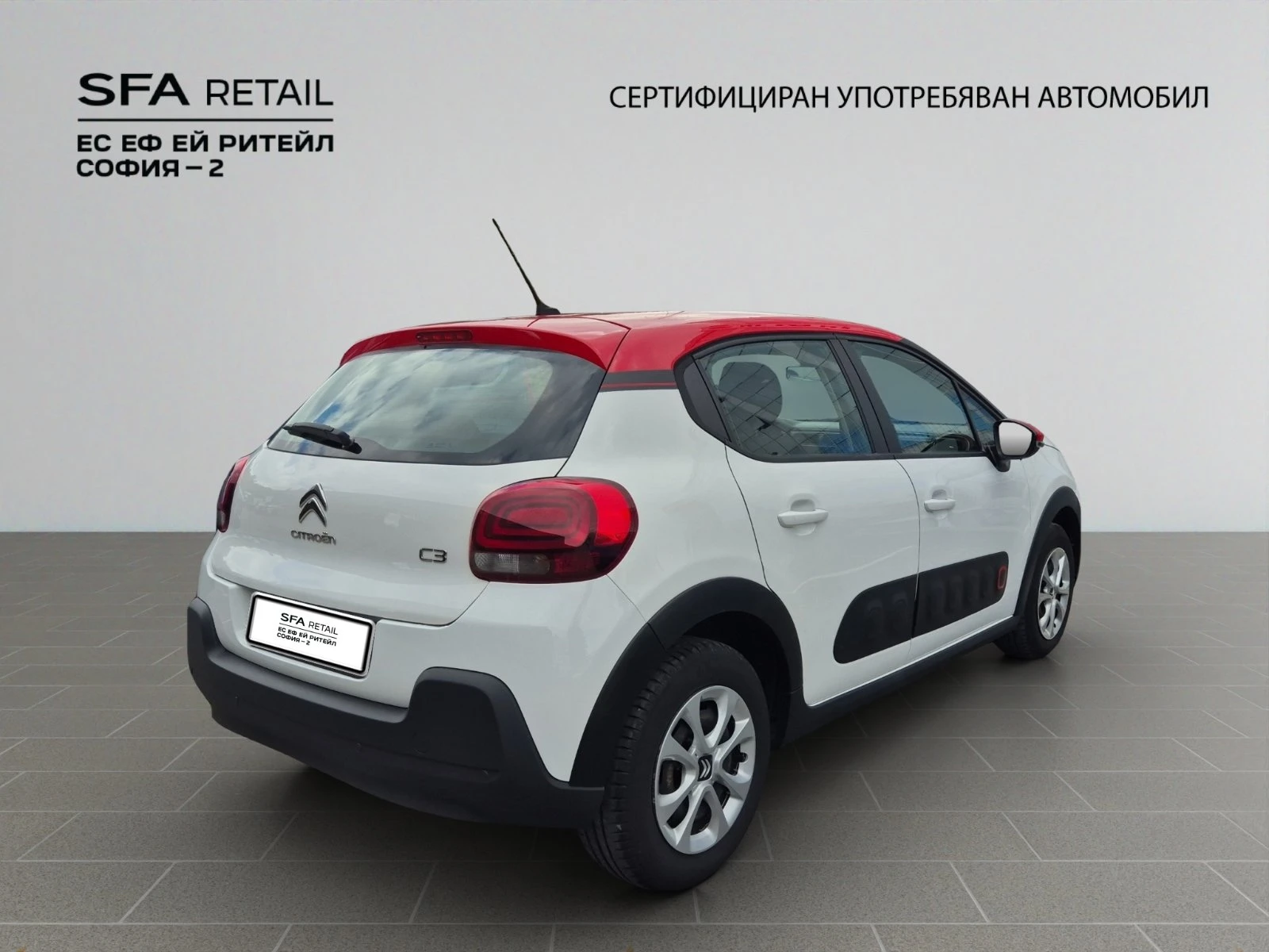 Citroen C3 FEEL PureTech 83 S&S BVM5 E6 N1 - изображение 5 | Auto.bg Citroen C3 FEEL PureTech 83 S&S BVM5 E6 N1 - изображение 5