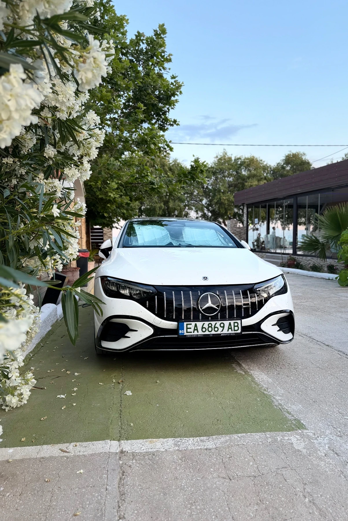 Mercedes-Benz EQE 300 AMG 5г гаранция SOH 96, 3% | Auto.bg — изображение 1 Mercedes-Benz EQE 300 AMG 5г гаранция SOH 96, 3% | Auto.bg — изображение 1