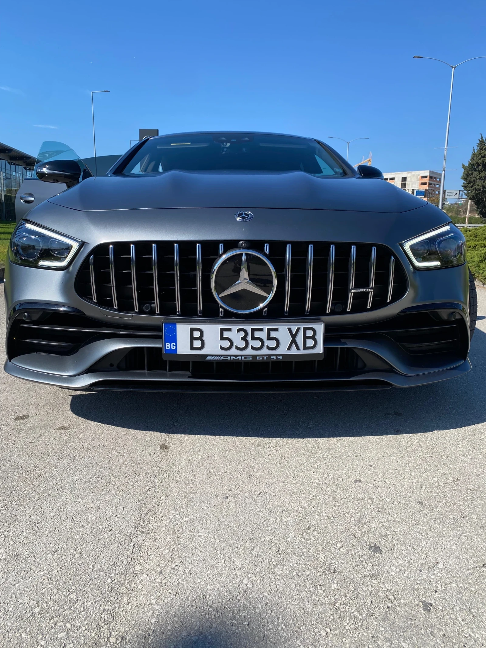 Mercedes-Benz AMG GT AMG GT 53 magno grey | Auto.bg — изображение 1 Mercedes-Benz AMG GT AMG GT 53 magno grey | Auto.bg — изображение 1