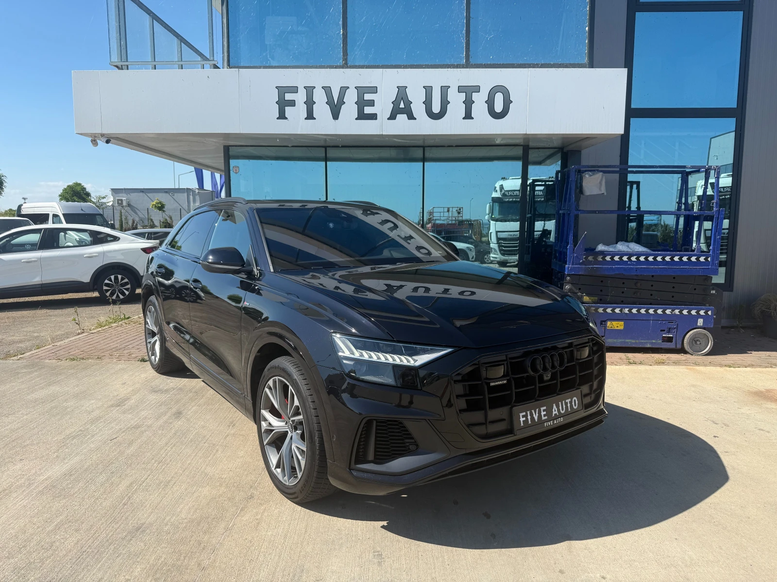 Audi Q8 / 82000КМ / S line / Acc / B&O / 360 / Pano / | Auto.bg — изображение 1 Audi Q8 / 82000КМ / S line / Acc / B&O / 360 / Pano / | Auto.bg — изображение 1