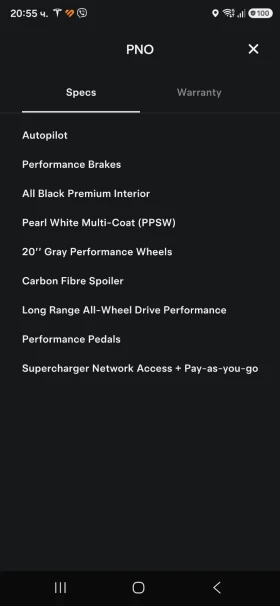 Tesla Model 3 PERFORMANCE AWD 513hp* 82kWh* Гаранция* - 32500 € / 63564.47 лв. - 91750741 13 | Car24.bg Tesla Model 3 PERFORMANCE AWD 513hp* 82kWh* Гаранция* - 32500 € / 63564.47 лв. - 91750741 13