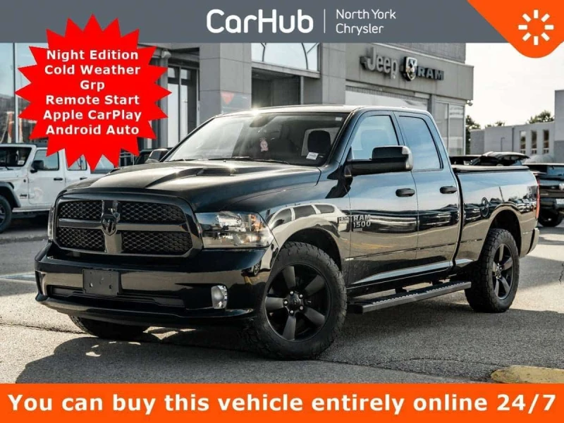 Dodge RAM 1500 * Express 6'4 Box Night Edition Cold Weather G - 29000 € / 56719.07 лв. - 16901706 1 | Car24.bg Dodge RAM 1500 * Express 6'4 Box Night Edition Cold Weather G - 29000 € / 56719.07 лв. - 16901706 1