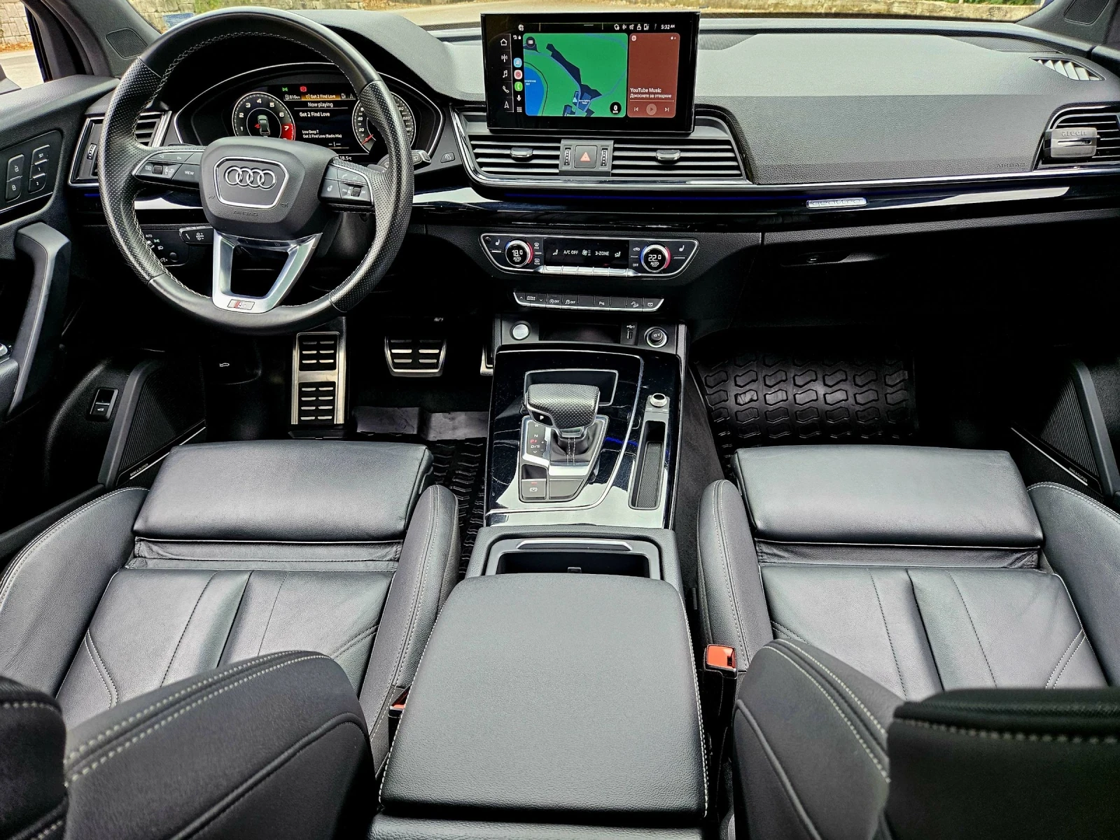 Audi Q5 45TFSI  S-Line Black Optik - изображение 10 | Auto.bg Audi Q5 45TFSI  S-Line Black Optik - изображение 10
