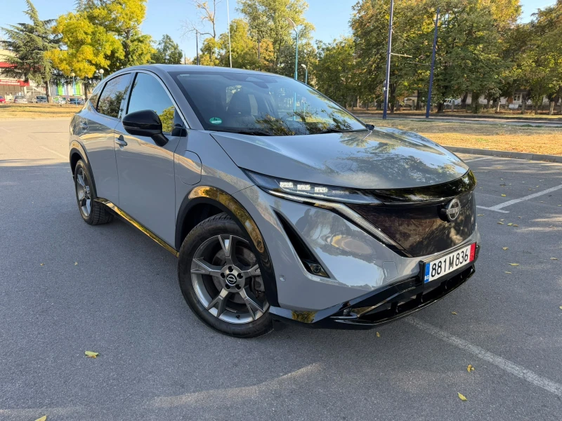Nissan Ariya 87kWh* 242kc* AC/DC* FULL* Гаранция - 27500 € - 53414235 1 | Car24.bg Nissan Ariya 87kWh* 242kc* AC/DC* FULL* Гаранция - 27500 € - 53414235 1