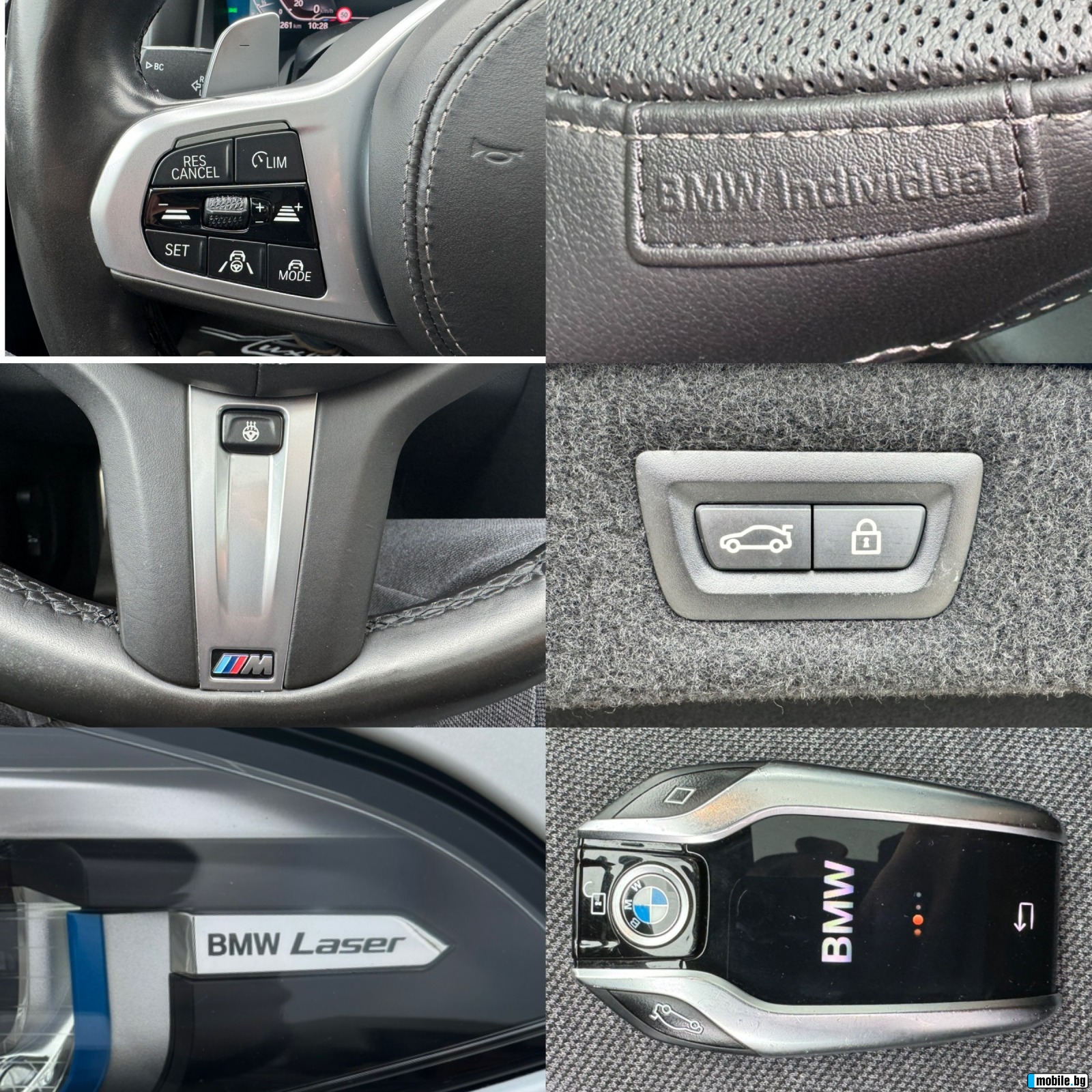 BMW 840 i#XDRV#M-PACK#INDIVIDUAL#PANO#LASER#360CAM#SOFTCL | Mobile.bg   14