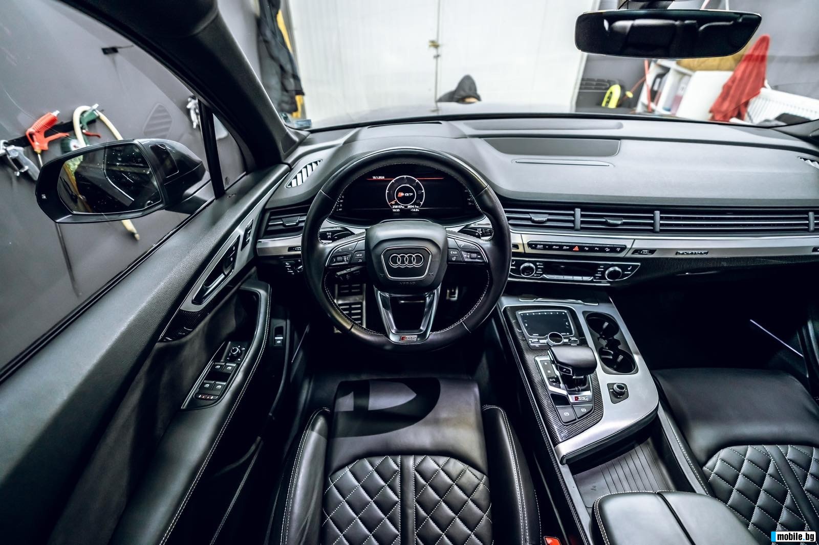Audi SQ7 Matrix , night vision, head up, distronic plus | Mobile.bg   17