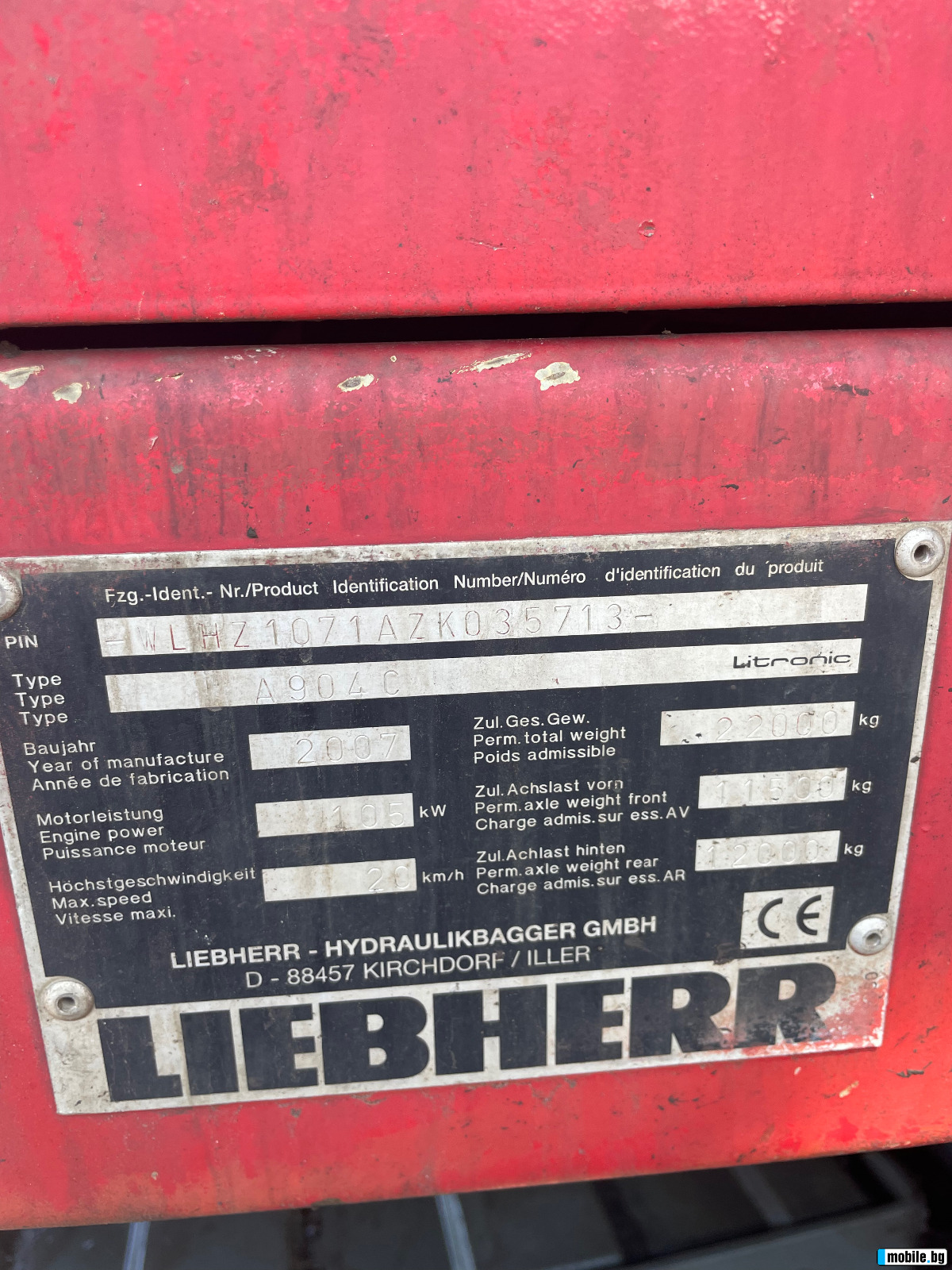  Liebherr 904 | Mobile.bg   11