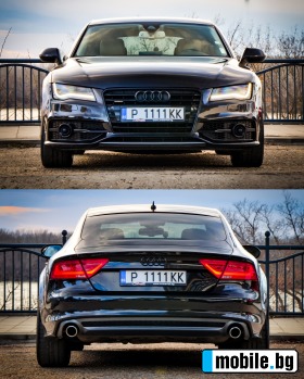Audi A7 3.0BiTdi/8ZF/Full Led/Bose/Massage/Keyless/20  | Mobile.bg   4