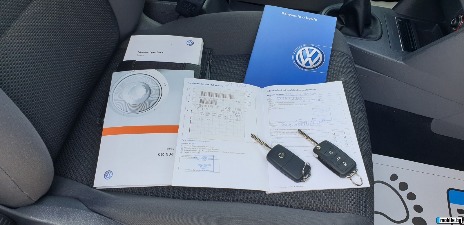 VW Touran 1.2TSI 149000km. 7  EURO-5A  | Mobile.bg   17