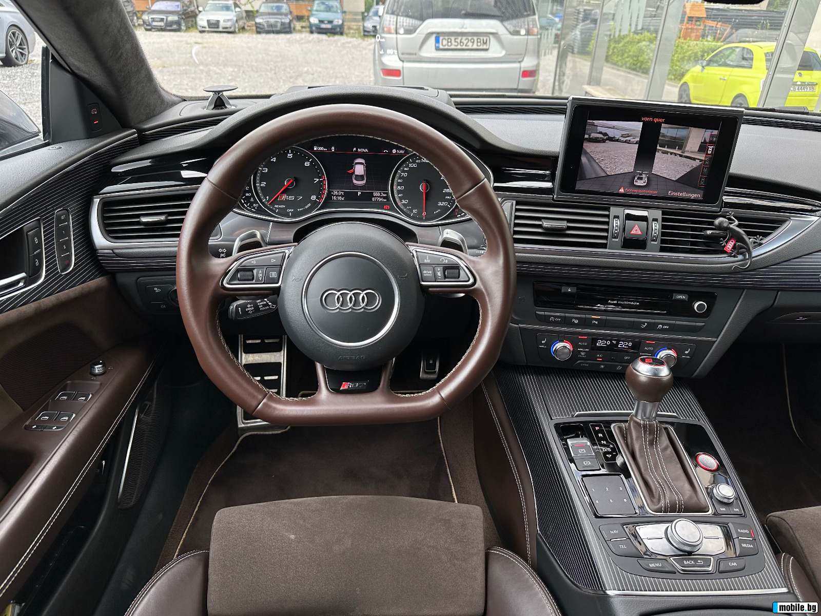 Audi Rs7 Performance EXCLUSIVE CARBON B&O TV CERAMIC Miltek | Mobile.bg   9