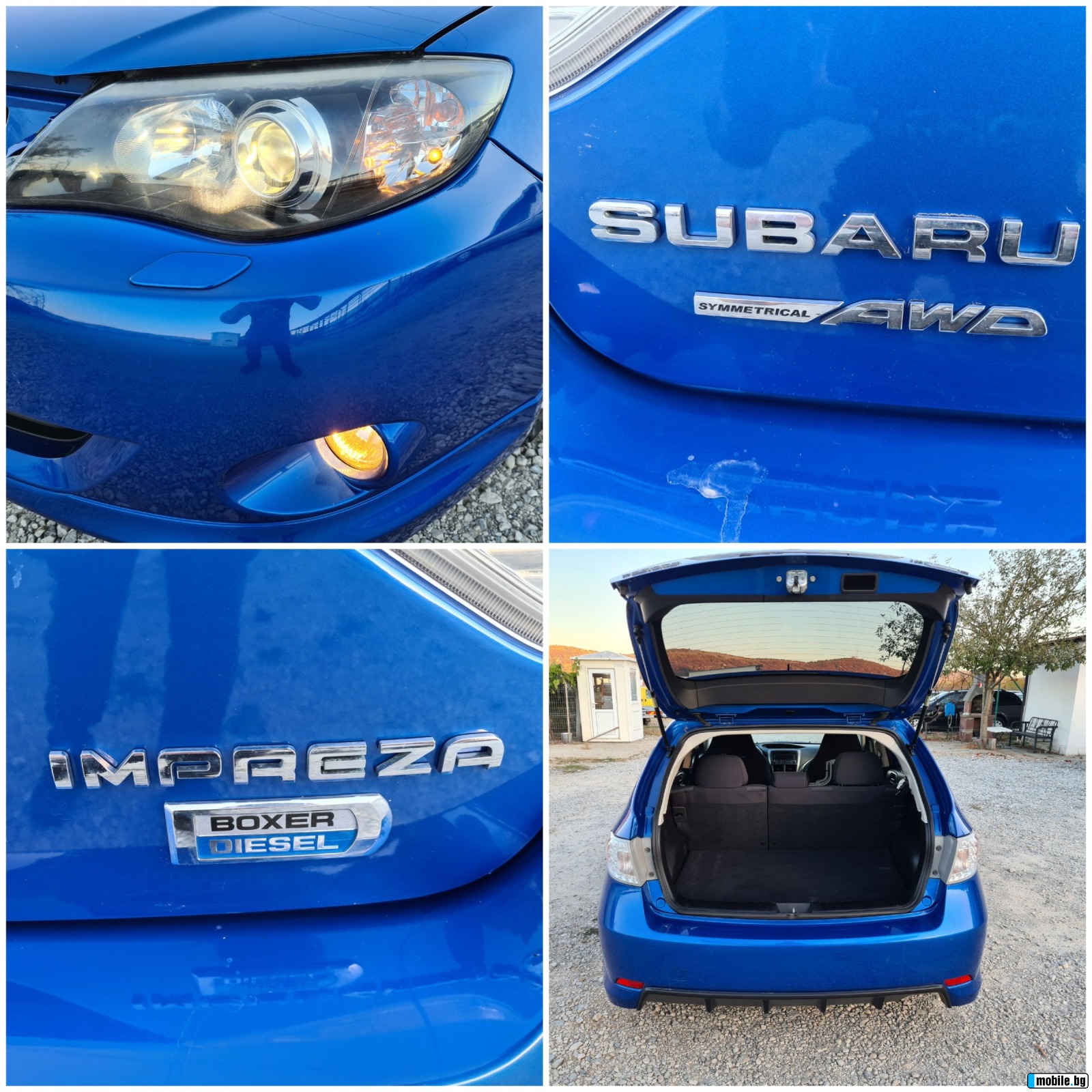 Subaru Impreza 2.0 D 150kc Feislift.  | Mobile.bg   11