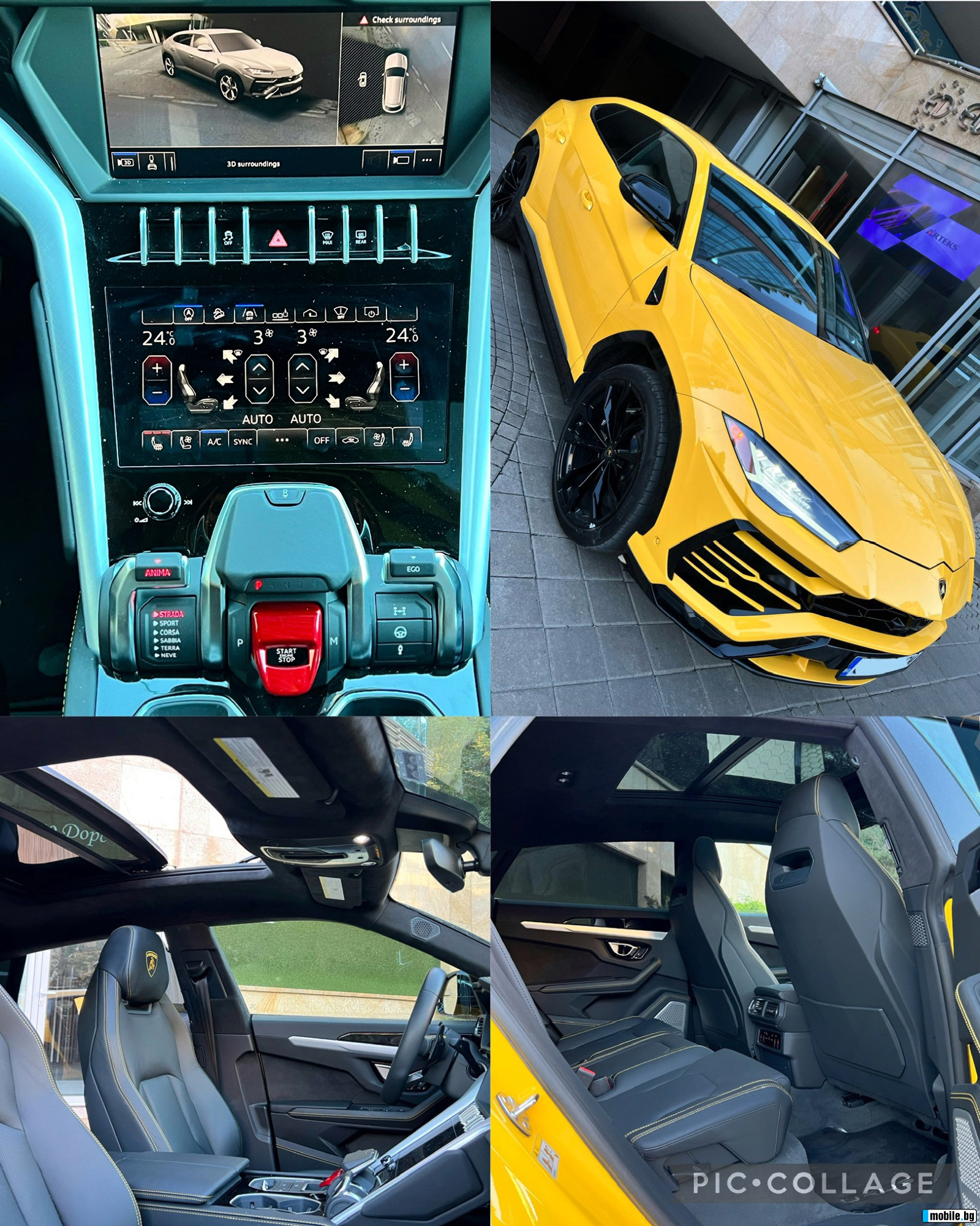 Lamborghini Urus / 16 /CARBON/Akrapovic/PANO/HeadUp/360  | Mobile.bg   14