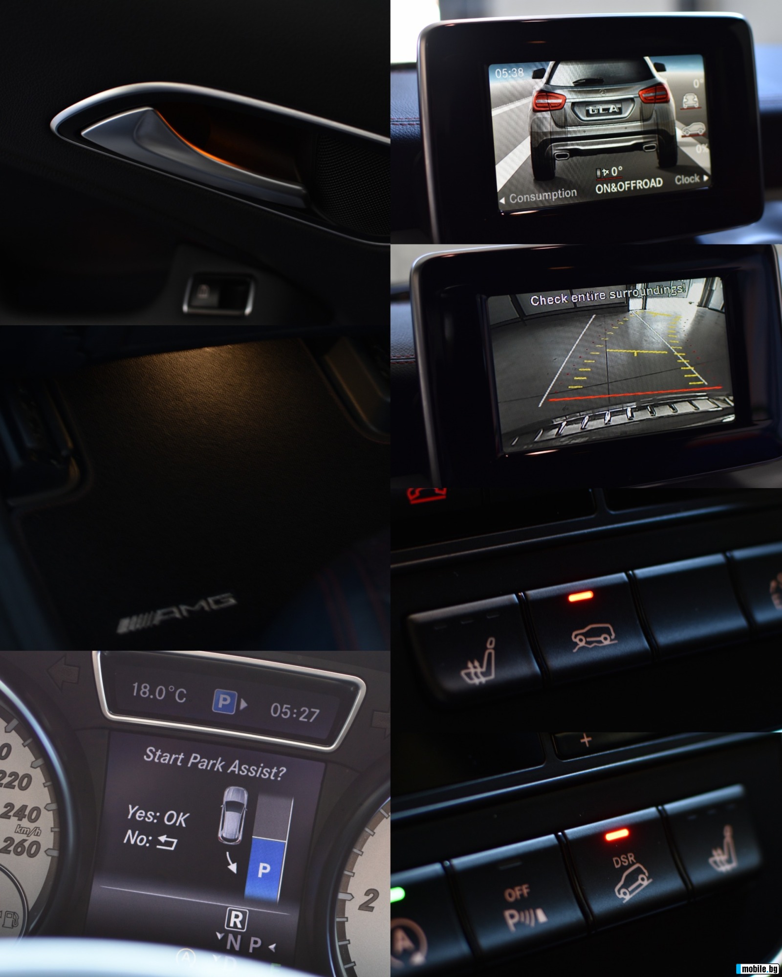 Mercedes-Benz GLA 220 d/ 4Matic/ AMG/ Panorama/ Memory/ Camera/ Ambient  | Mobile.bg   17