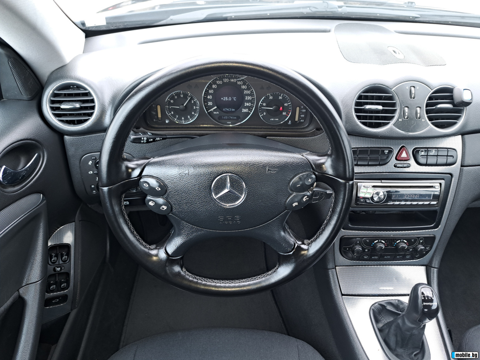 Mercedes-Benz CLK 270 CDI AVANTGARDE 170p.s 165. | Mobile.bg   12