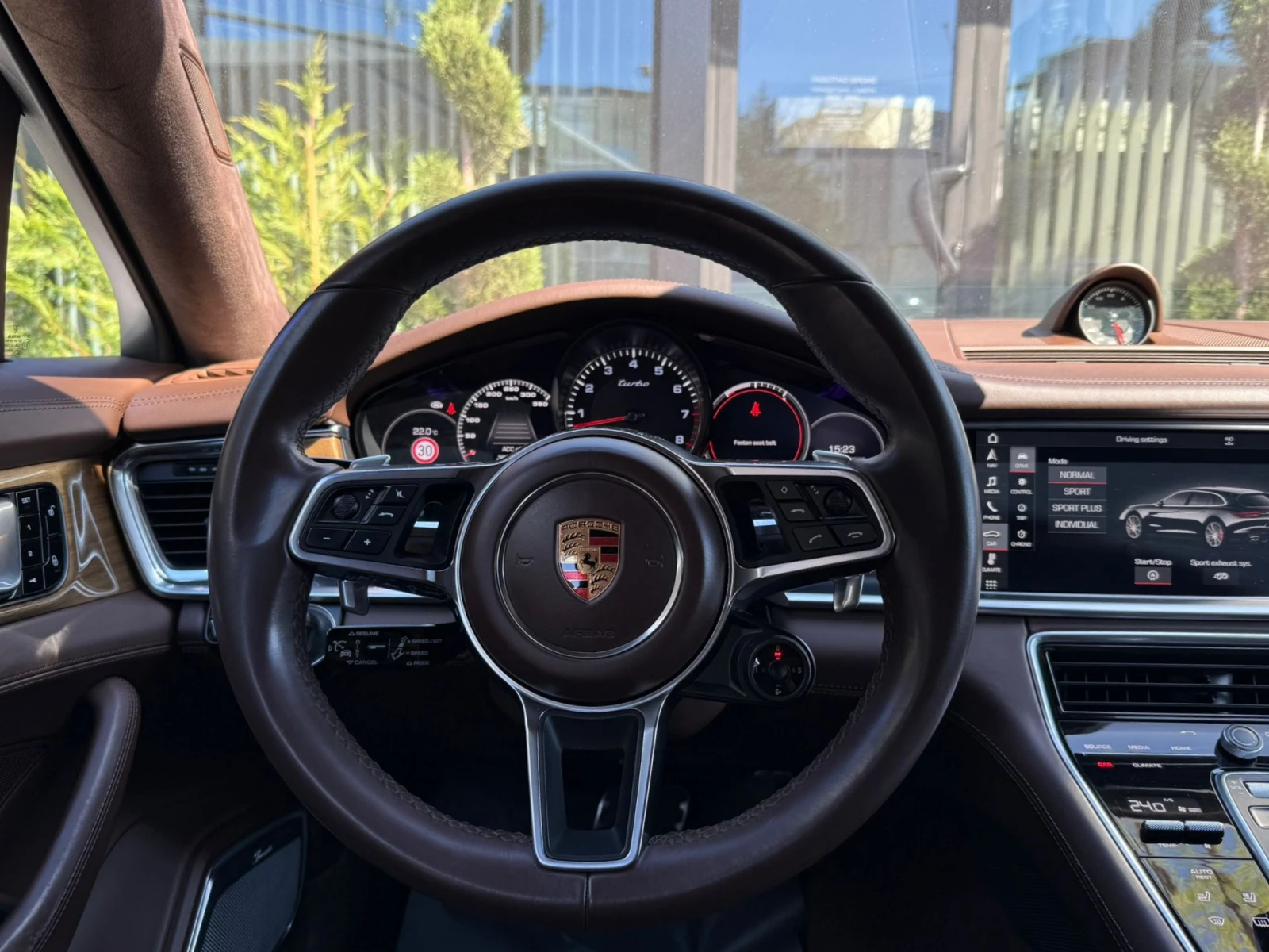 Porsche Panamera TURBО/CERAMIC/SPORT TURISMO, снимка 8 - Автомобили и джипове - 54136031