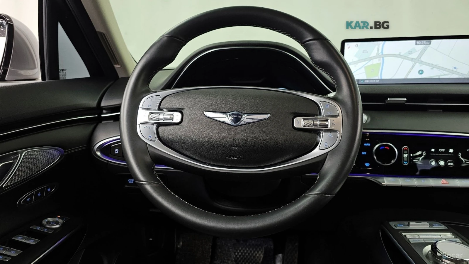 Genesis GV70 DIESEL* AWD* КОЖА* ПОДГРЕВ* ОБДУХВ* 360* HUD* , снимка 13 - Автомобили и джипове - 55208381