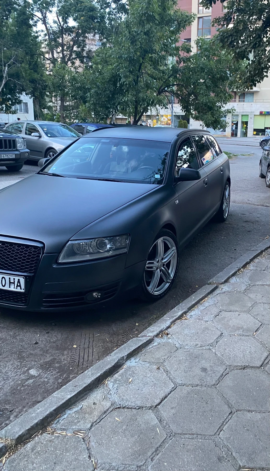 Audi A6 Черен мат, снимка 2 - Автомобили и джипове - 55494480
