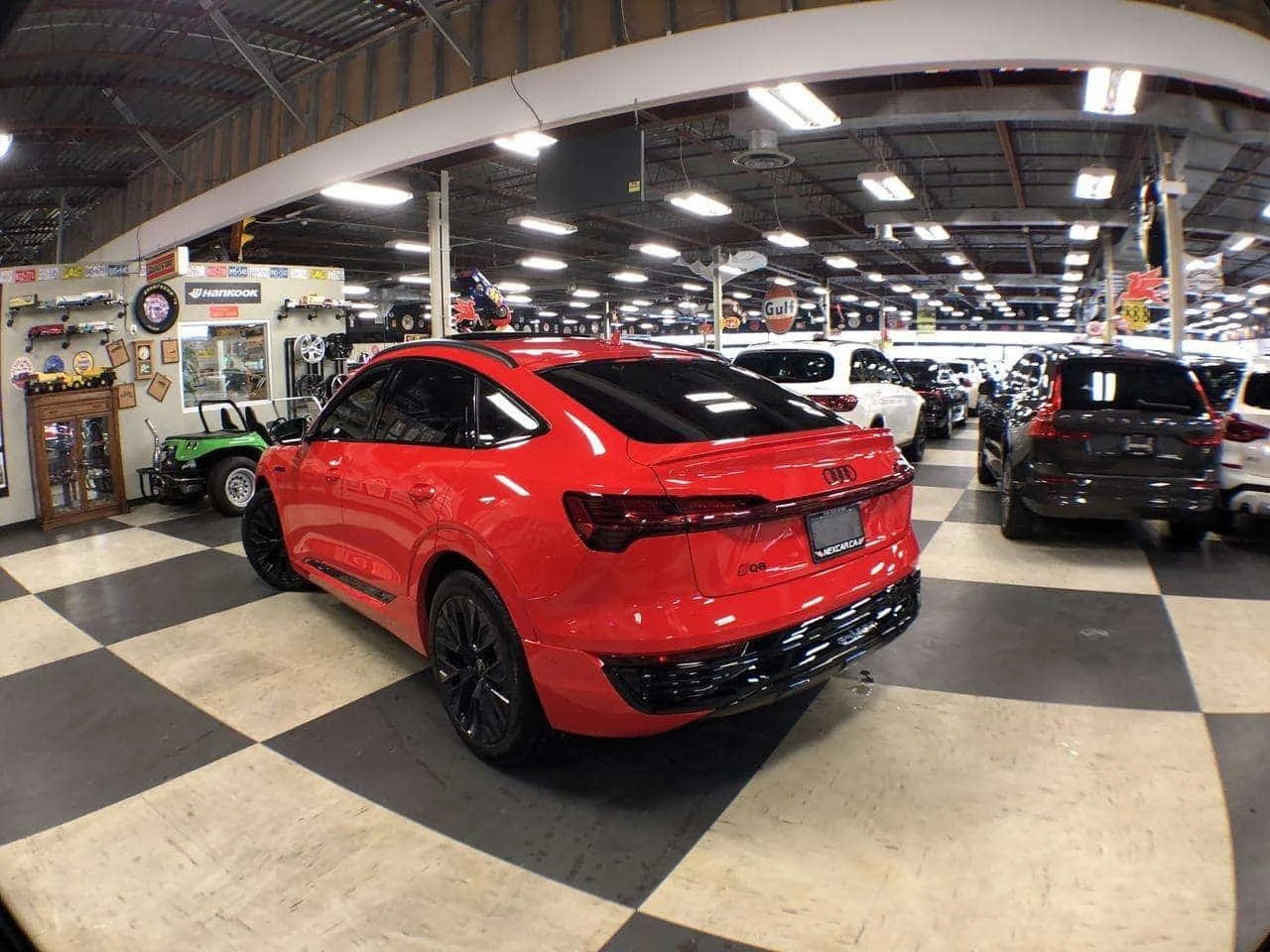 Audi E-Tron * Q8 QUATTRO LEATHER PAN/ROOF NAV B/SPOT L/ASSIST  | Mobile.bg � ����������� 5