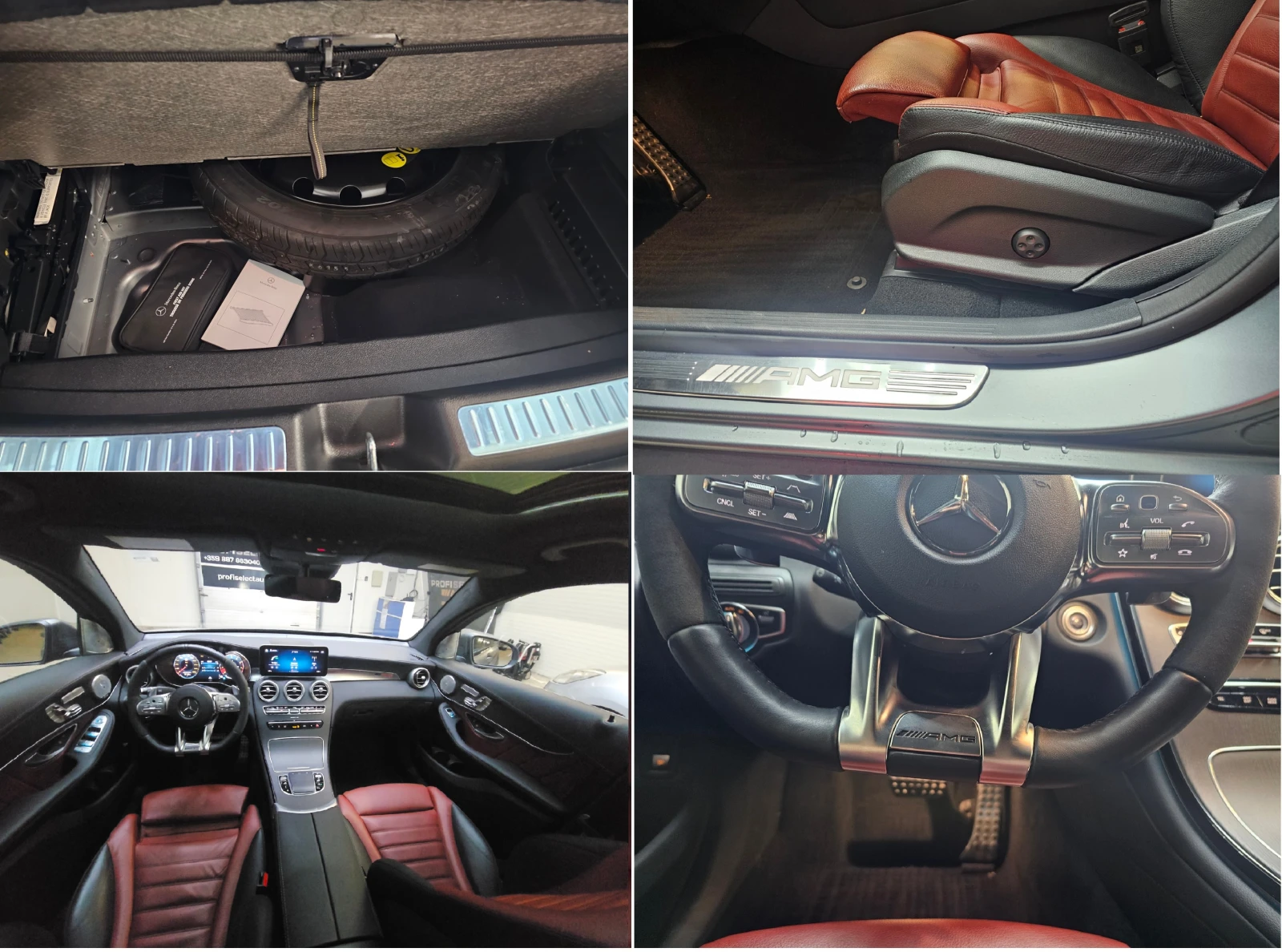 Mercedes-Benz GLC 43 AMG coupe#16000km#silver magno matt# Biturbo | Mobile.bg   15