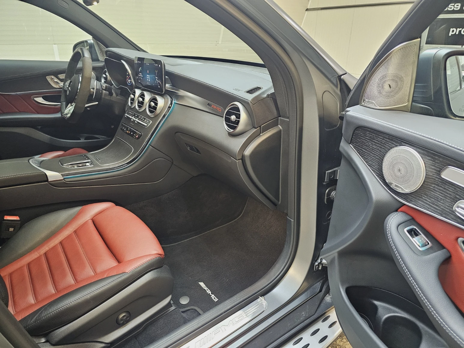 Mercedes-Benz GLC 43 AMG coupe#16000km#silver magno matt# Biturbo | Mobile.bg   13