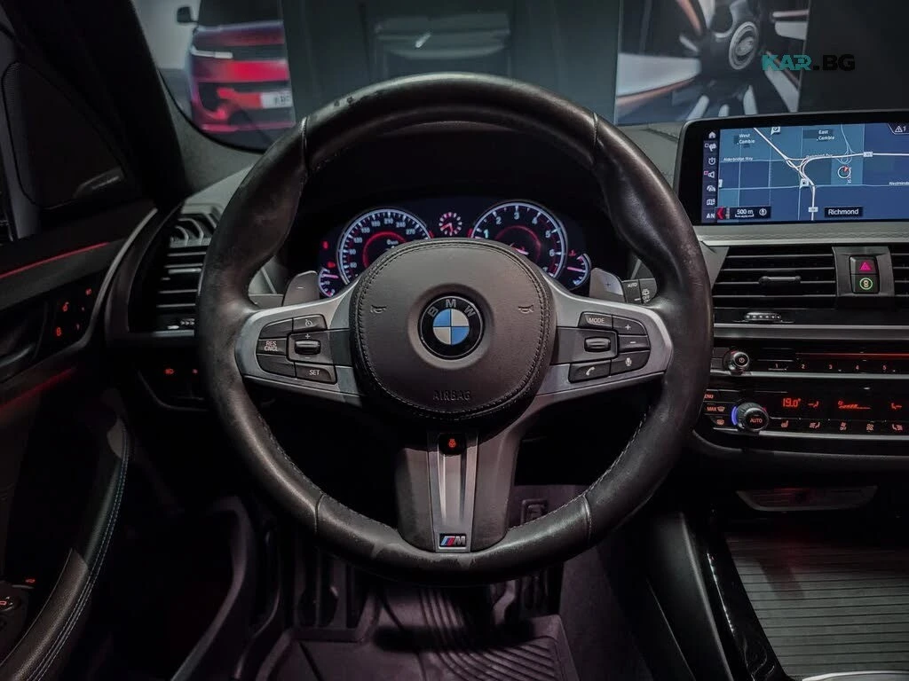 BMW X3 M40i* HEADUP* ПОДГРЕВ* ПАНО* , снимка 12 - Автомобили и джипове - 56017422
