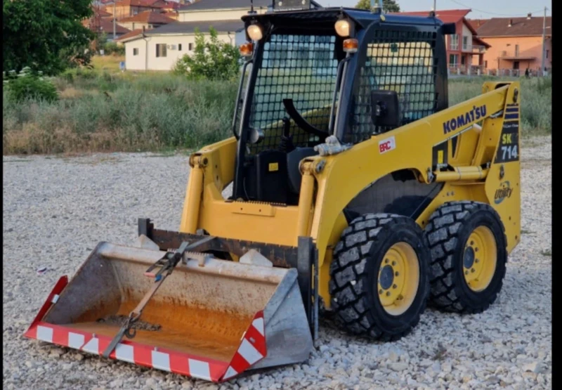 Мини челни товарачи Komatsu SK714 Super Flow 2, 7T., снимка 1 - Индустриална техника - 48757894