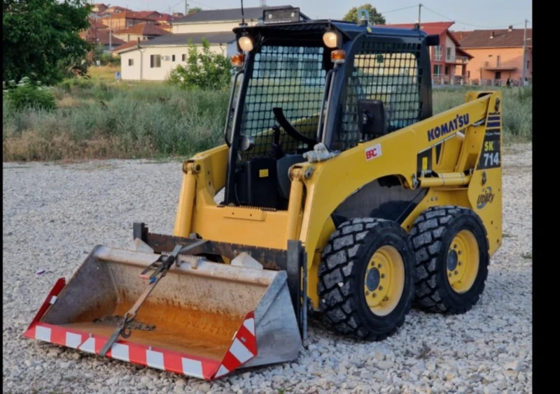 Мини челни товарачи Komatsu SK714 Super Flow 2, 7T., снимка 3 - Индустриална техника - 48757894