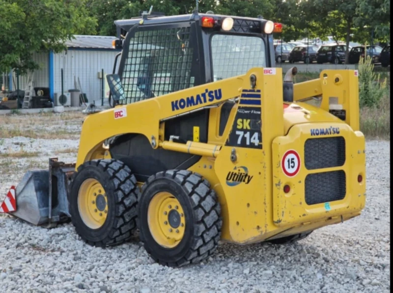 Мини челни товарачи Komatsu SK714 Super Flow 2, 7T., снимка 4 - Индустриална техника - 48757894