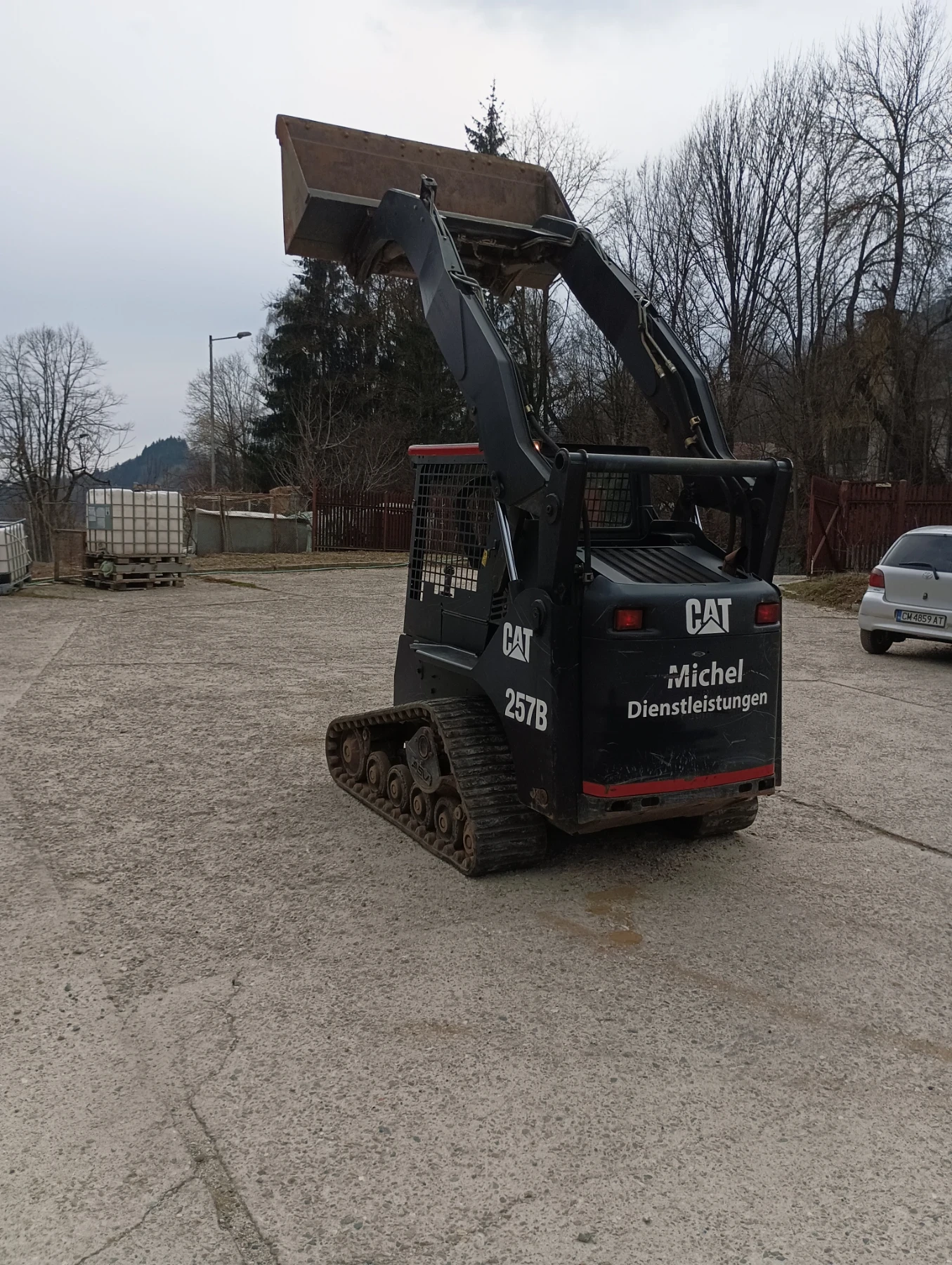 Мини челни товарачи Cat CAT 257B Нов внос от Германия, снимка 12 - Индустриална техника - 53718864