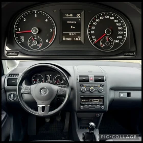 VW Touran 1.6 TDi/105kc/6ck/LED/Подгрев/* Facelift*  - 15800 лв. / 8078.41 € - 98414948 11