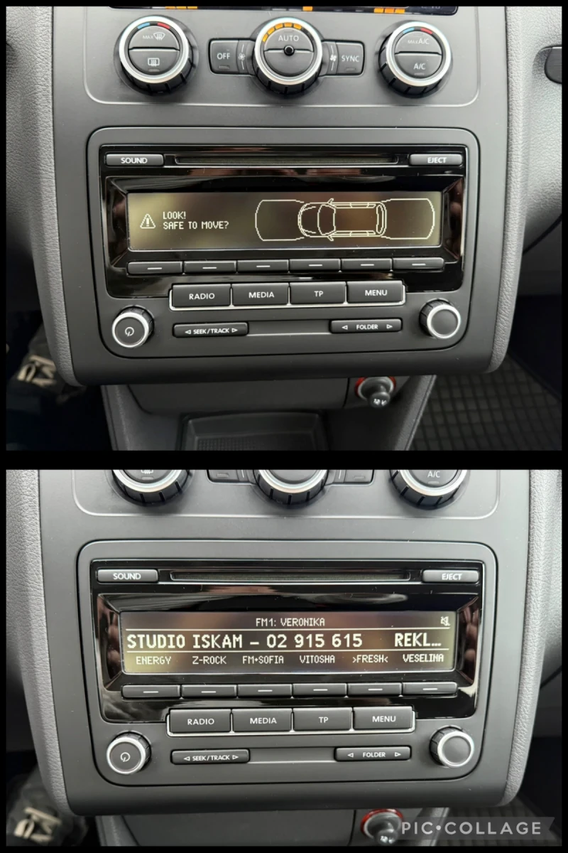 VW Touran 1.6 TDi/105kc/6ck/LED/Подгрев/* Facelift* , снимка 12 - Автомобили и джипове - 52495941