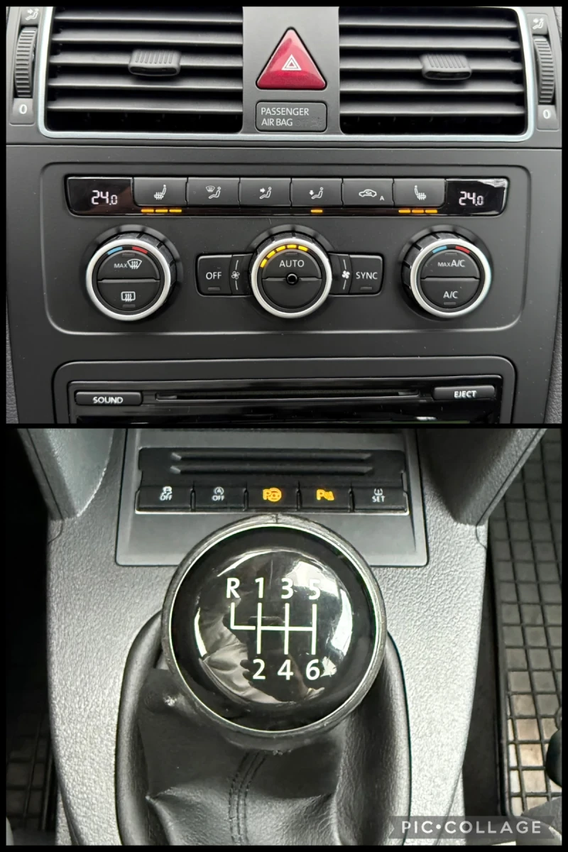 VW Touran 1.6 TDi/105kc/6ck/LED/Подгрев/* Facelift* , снимка 13 - Автомобили и джипове - 52495941