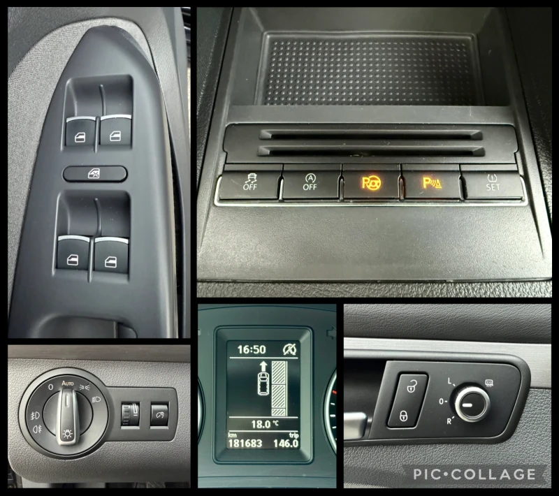 VW Touran 1.6 TDi/105kc/6ck/LED/Подгрев/* Facelift* , снимка 14 - Автомобили и джипове - 52495941