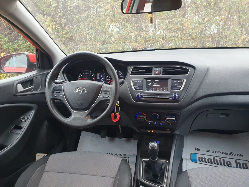 Hyundai I20 1.3 FACE GAZ NOVA NOVA EURO 6 2020g, снимка 8 - Автомобили и джипове - 52563874